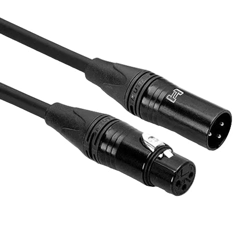 Hosa CMK-010AU 3m XLR female to male cable with durable connectors and flexible design for audio applications.
