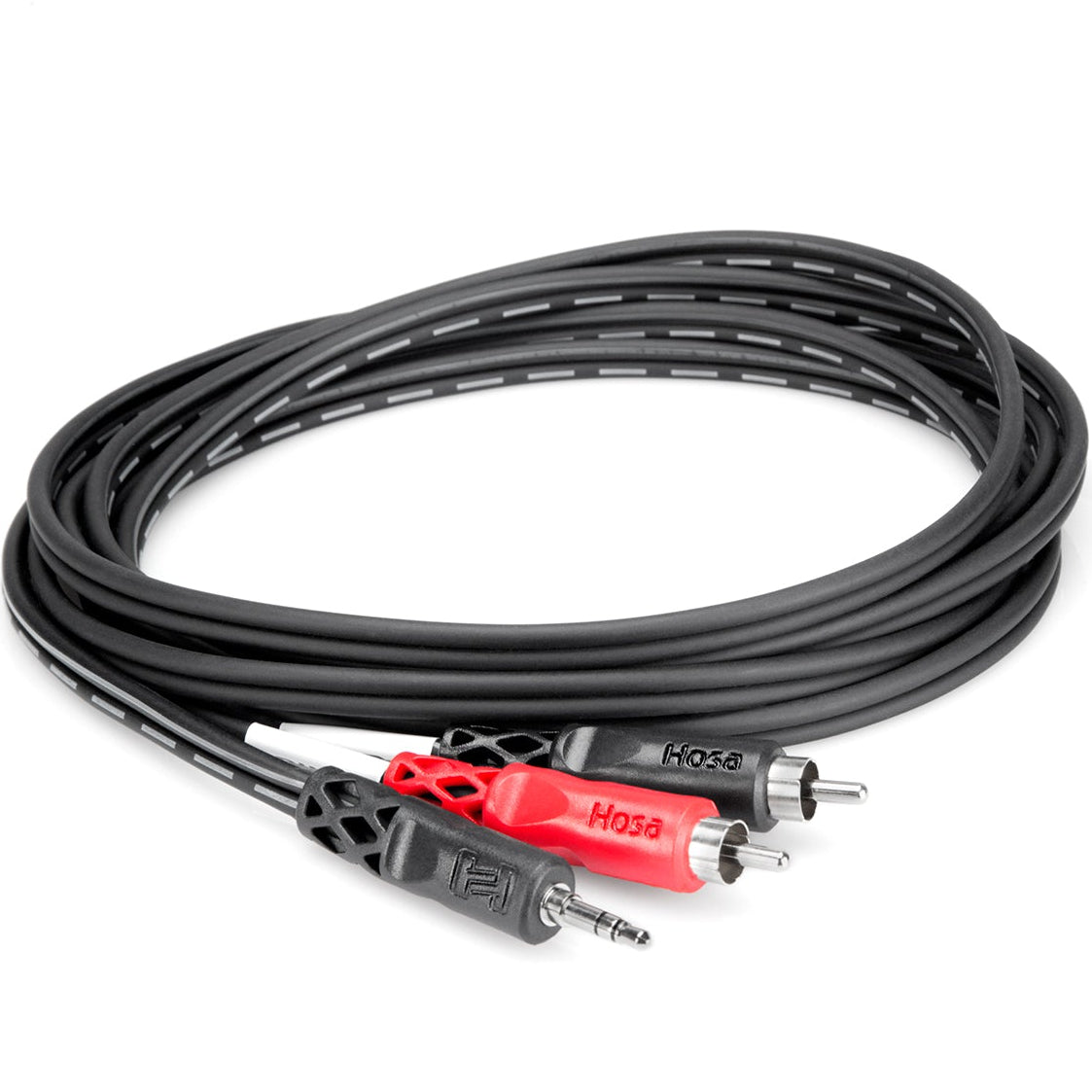 Hosa CMR-206 3.5mm TRS - Dual RCA Y-Cable 2m - Soundium