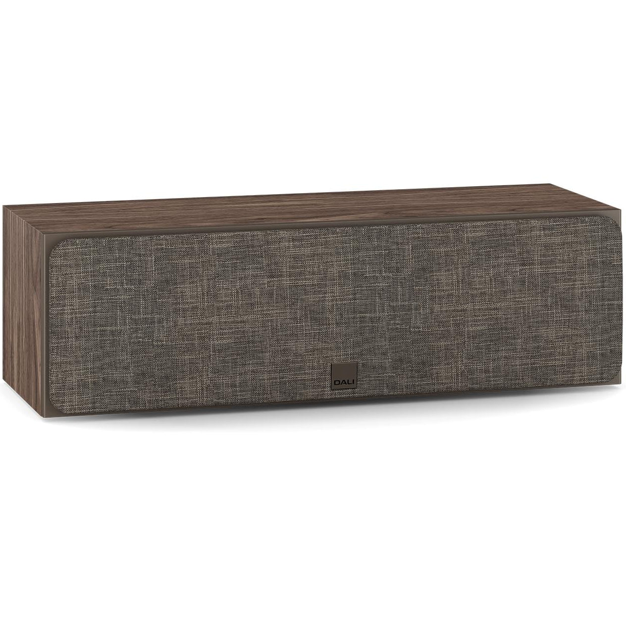 DALI Sonik Cinema center speaker with sleek black finish and multiple speaker drivers for immersive home theater audio.