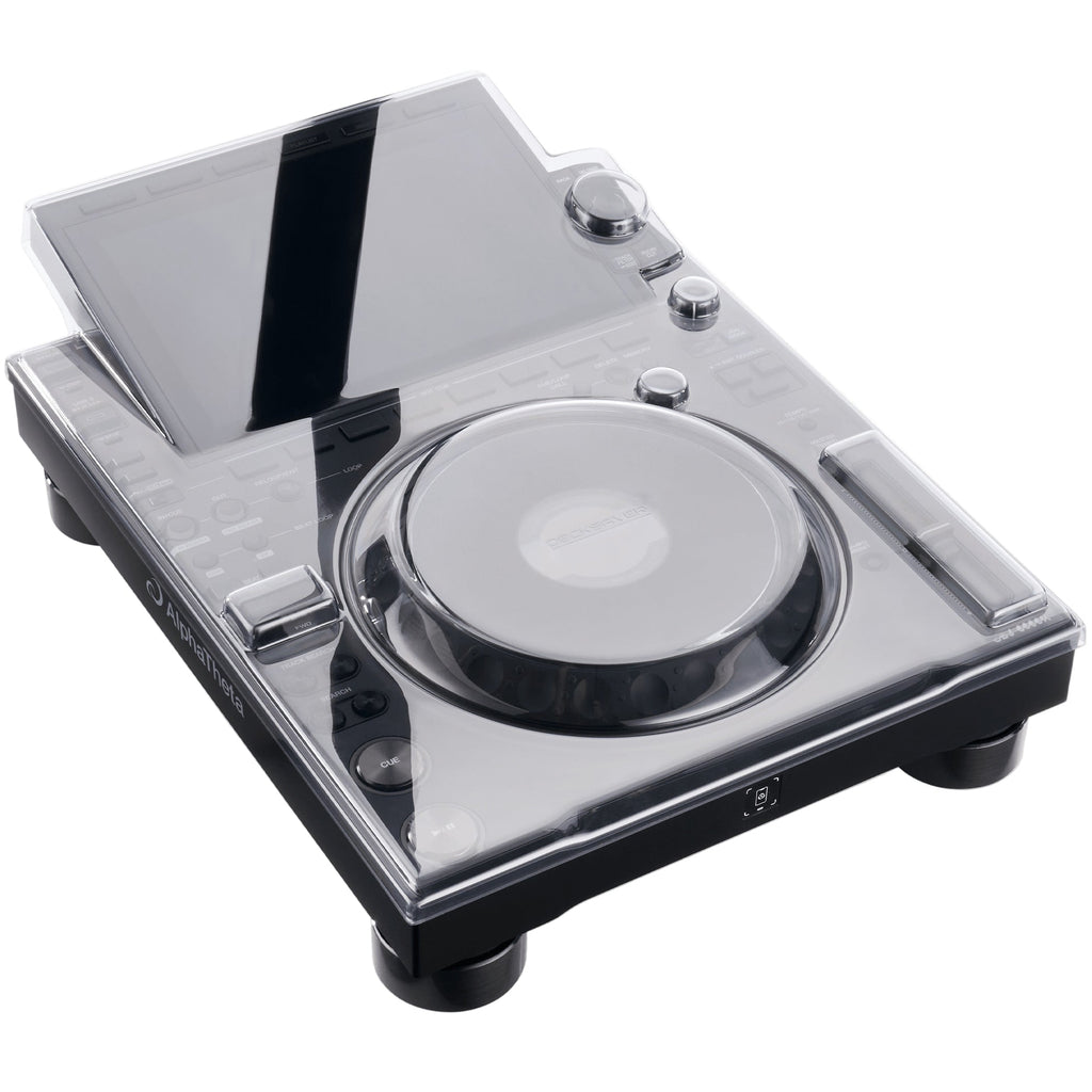 Decksaver AlphaTheta CDJ-3000X Cover, front view.