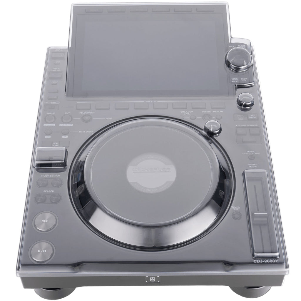 Decksaver AlphaTheta CDJ-3000X Cover, detail view.