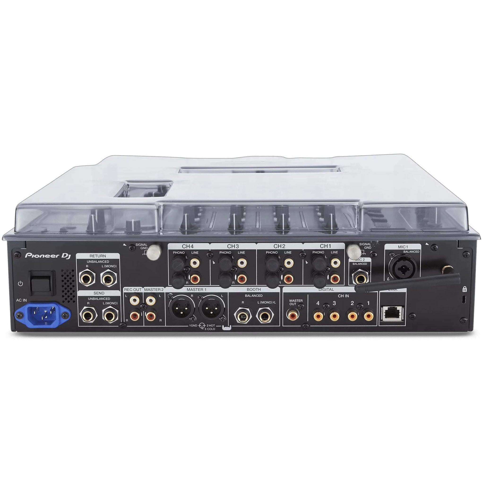 Decksaver Pioneer DJM-A9 Cover dj covers, back