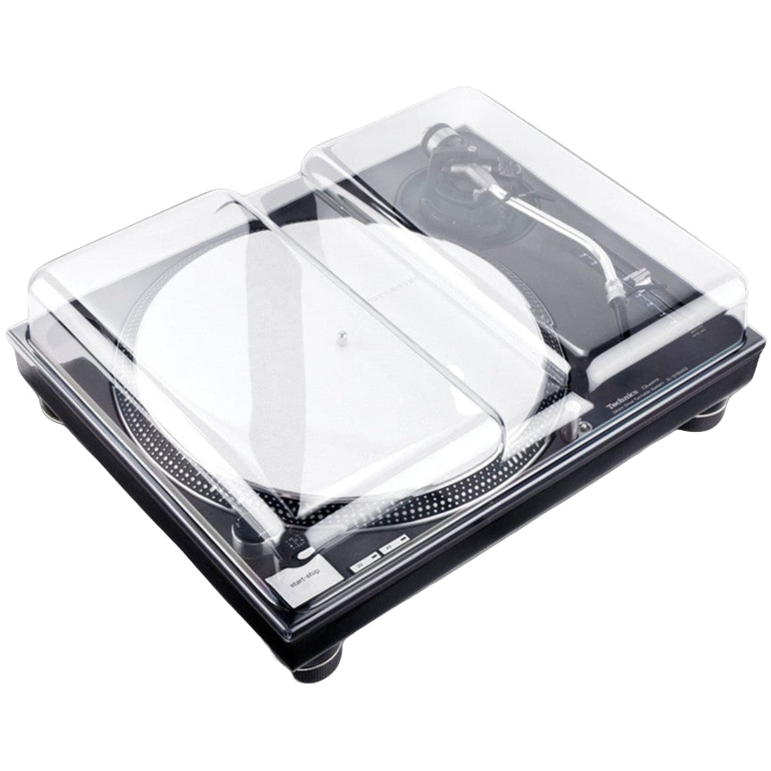 Decksaver Technics 1200/1210 / Pioneer PLX-1000 Cover dj covers, with case
