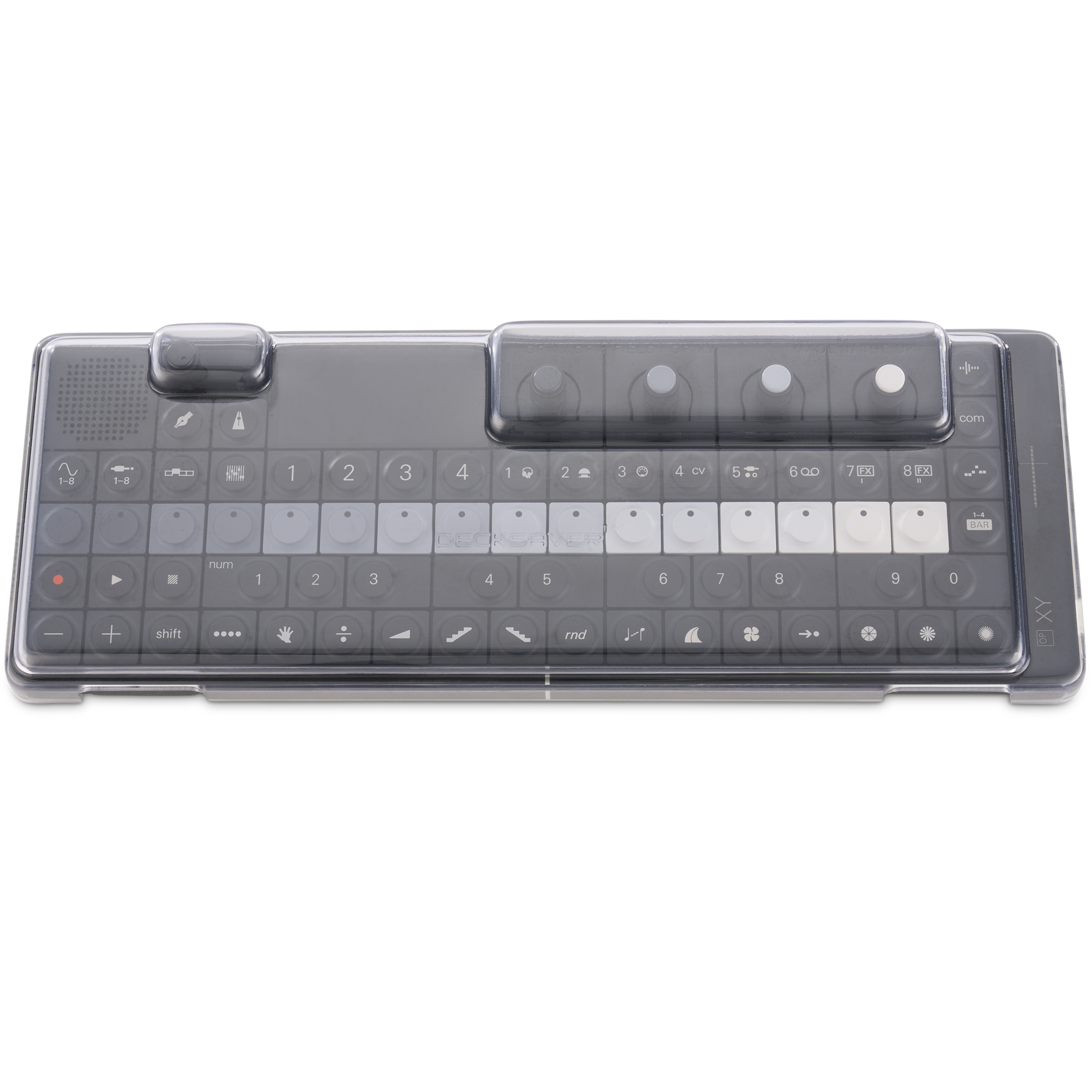 Decksaver Teenage Engineering OP-1 / OP-1 Field / OP-XY Cover covers, with case