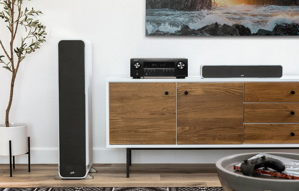 Denon AVC-S660H stereo amplifiers, front