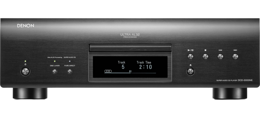 Denon DCD-3000NE cd players, alternate view