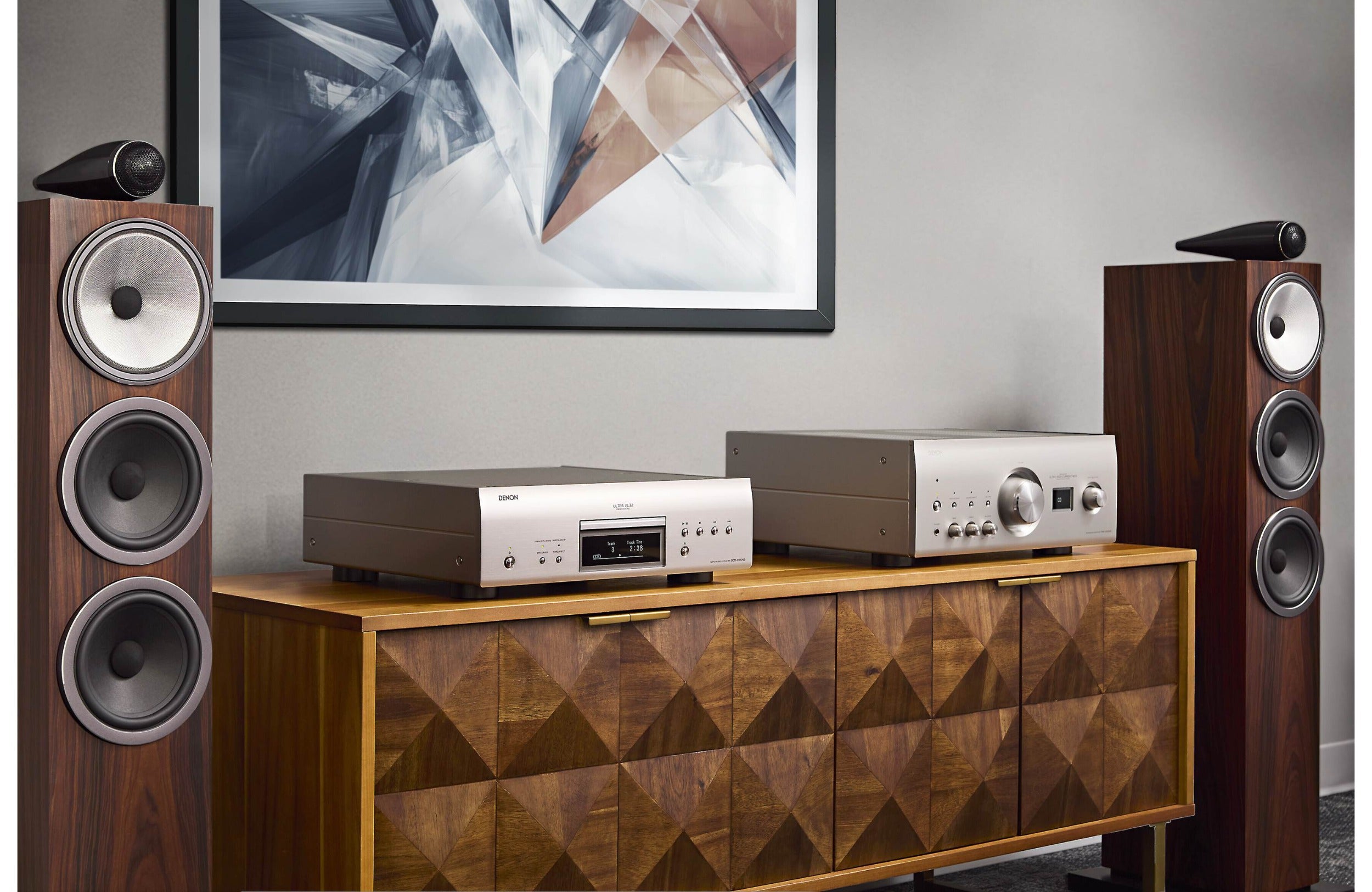 Denon DCD-3000NE cd players, front