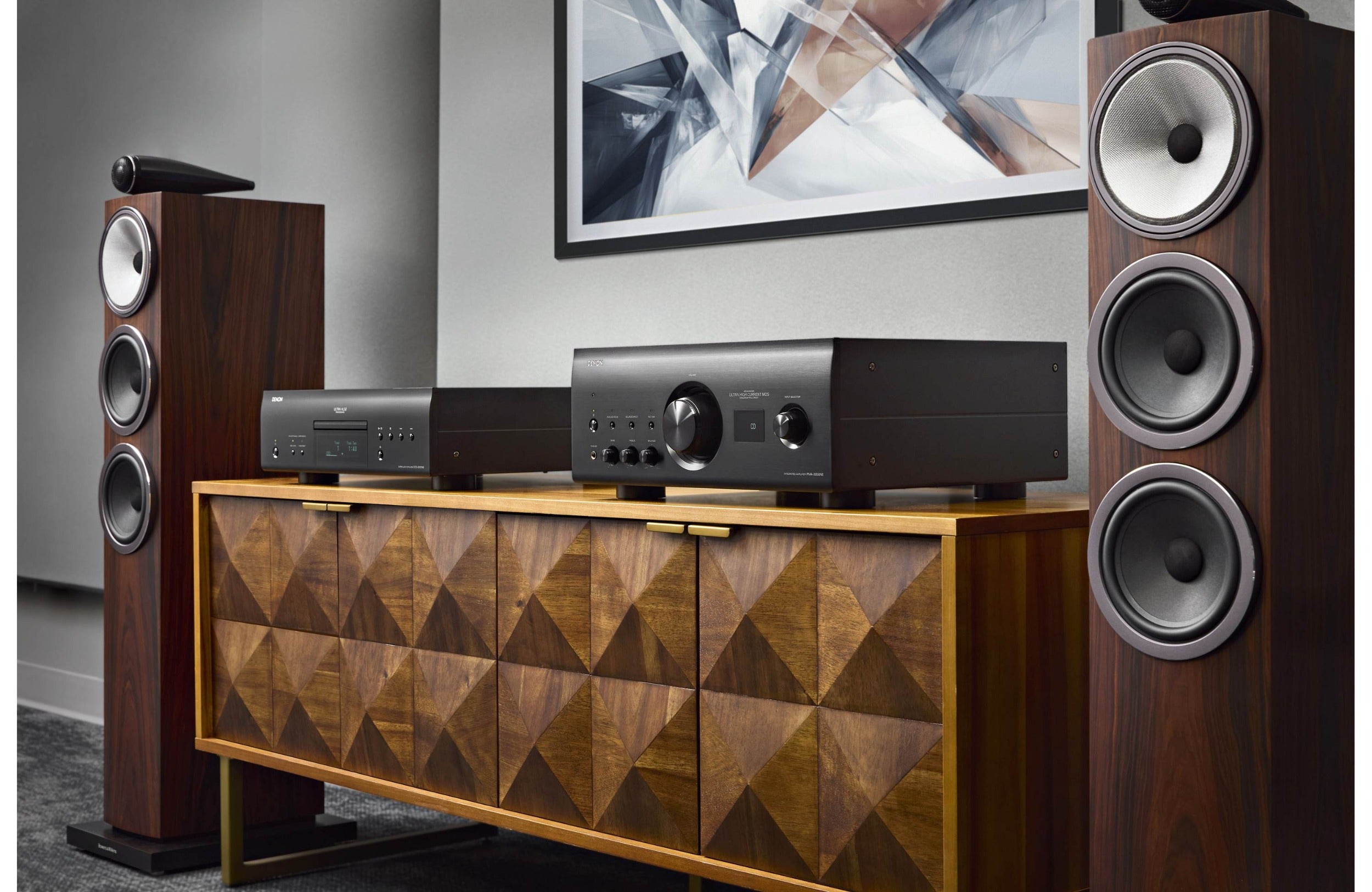 Denon DCD-3000NE cd players, front