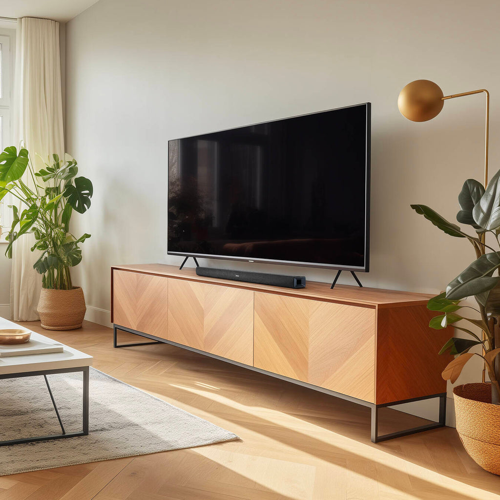 Denon DHT-S218 soundbars / tv speakers, alternate view