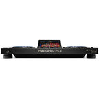 Denon DJ Prime 4 G2, front view with the touchscreen raised