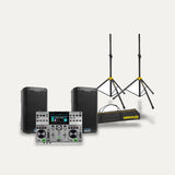 Denon DJ Prime GO+ + 2 x Alto TS408 + Hercules Stands Mobile DJ Set