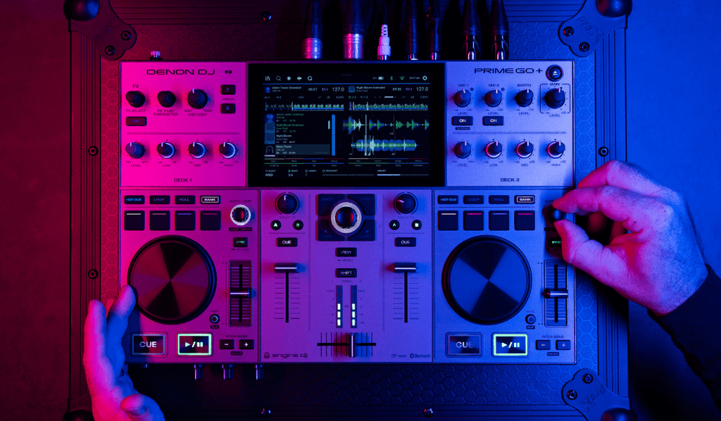 Denon DJ Prime GO+ dj media players, lifestyle