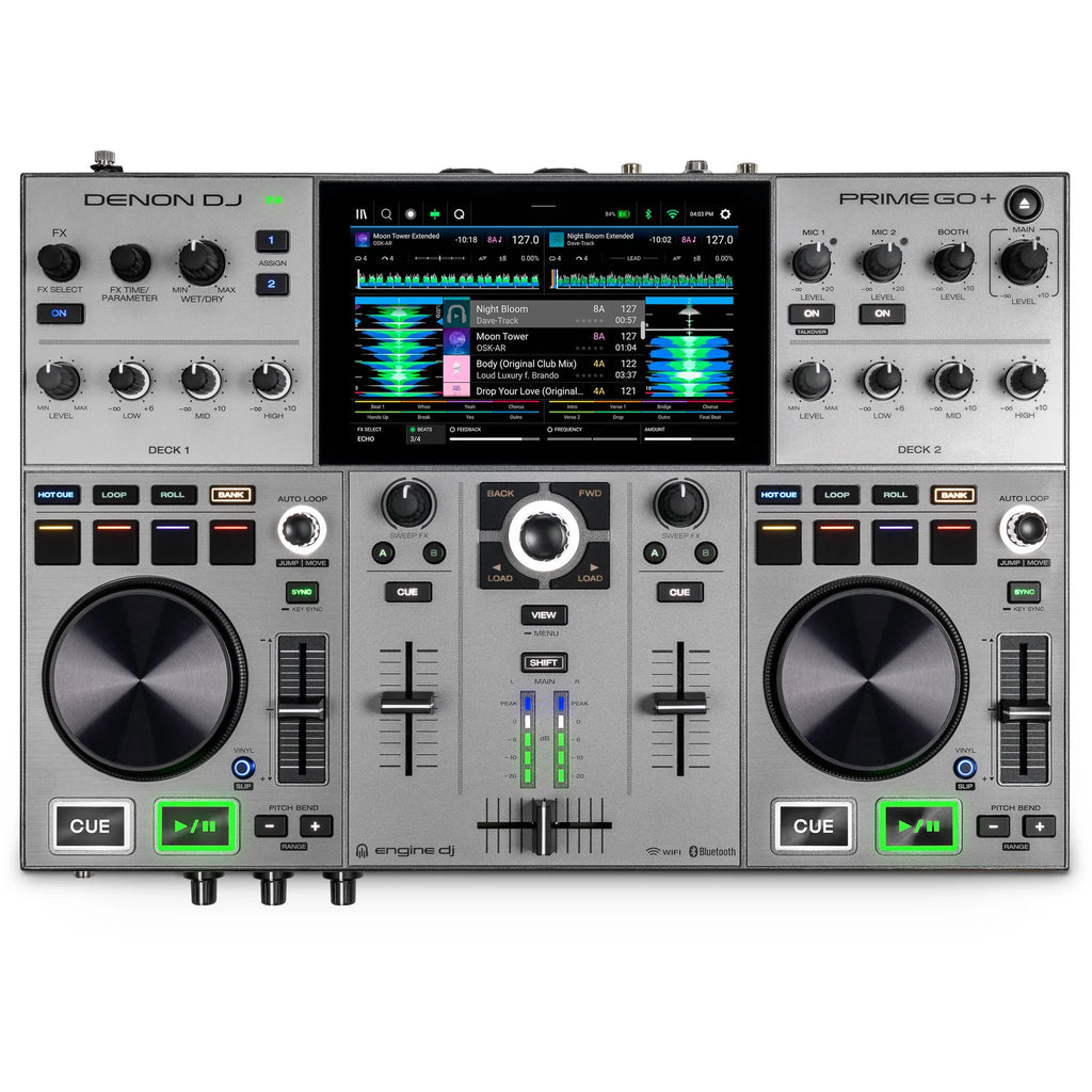Denon DJ Prime GO+ dj media players, top