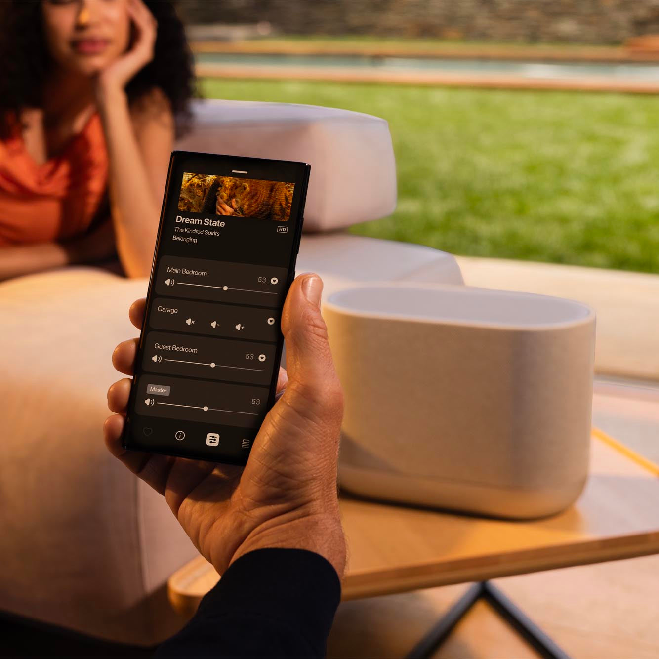 Denon Home 400 wireless speakers, cable
