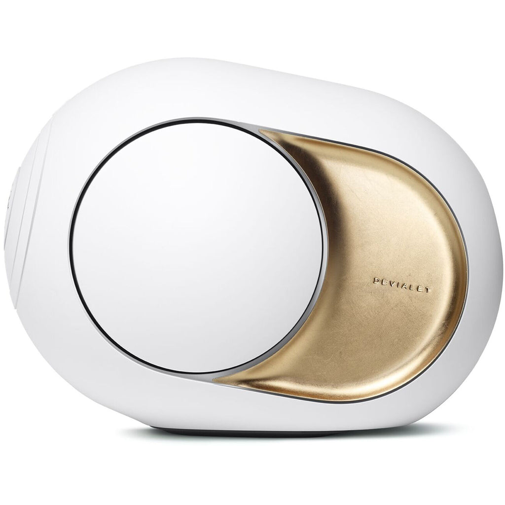 Devialet Phantom Ultimate 108 dB wireless speakers, cable