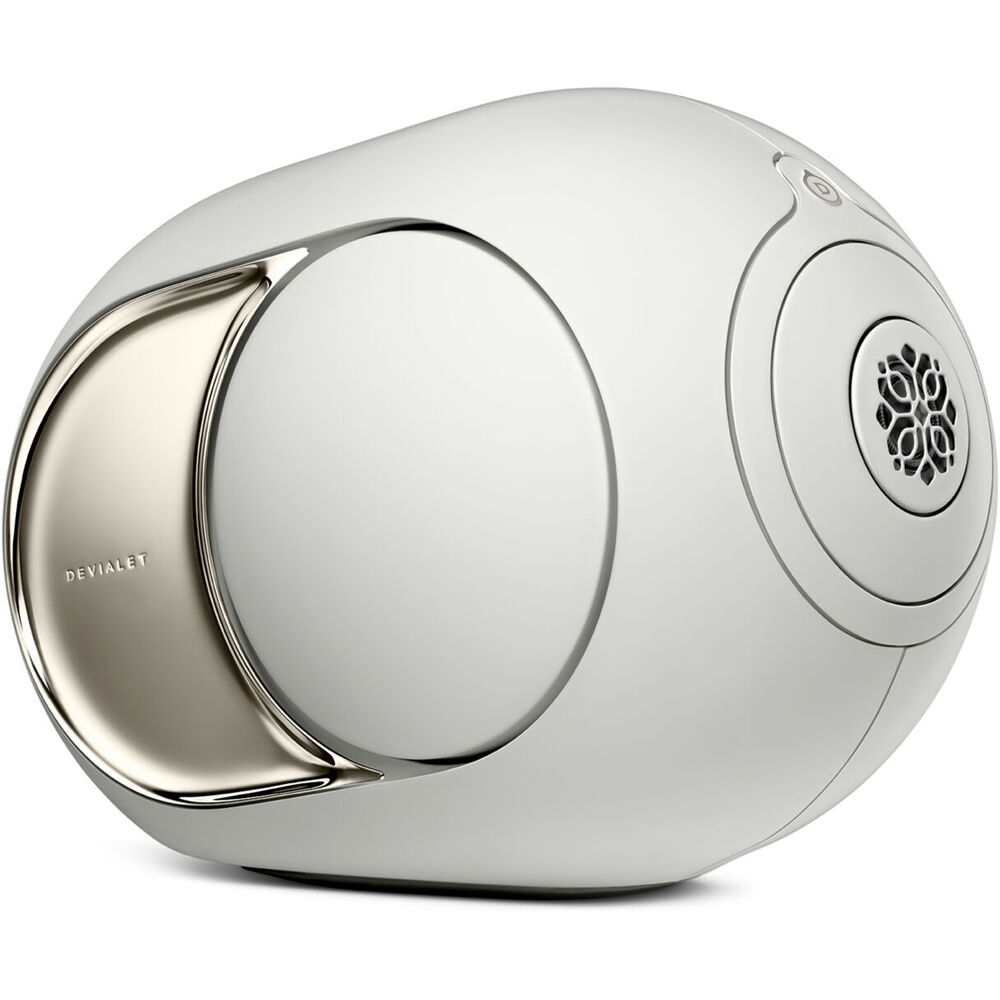 Devialet Phantom Ultimate 108 dB wireless speakers, cable