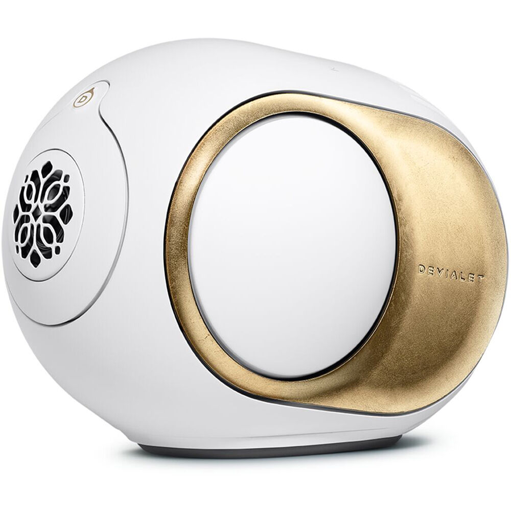 Devialet Phantom Ultimate 98 dB wireless speakers, cable