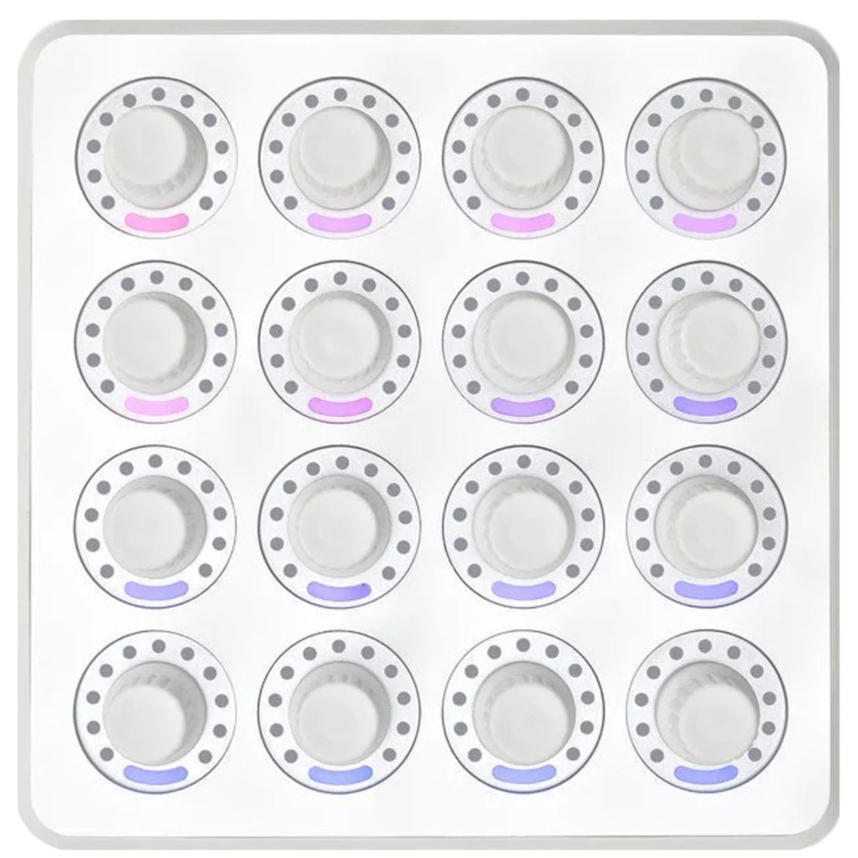DJ TechTools MIDI Fighter Twister MIDI controller, white top view
