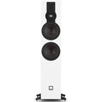 DALI Sonik 7 passive floorstanding speakers with sleek black cabinets and multiple drivers for high-quality sound.