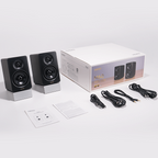 Edifier M60 desktop speakers, black size view