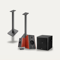 Edifier R2000DB + Kanto SP26 Stands + Edifier T5 2.1 Speaker Set