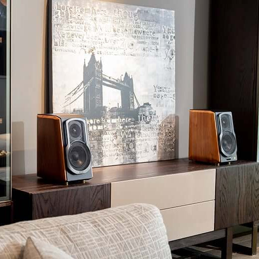 Edifier S1000MKII, desktop speakers, back