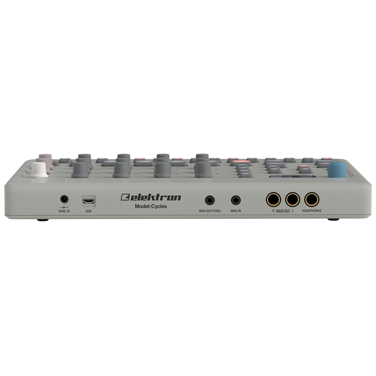 Elektron Model:Cycles drum machine and sampler from Elektron, featuring a compact electronic music production device.