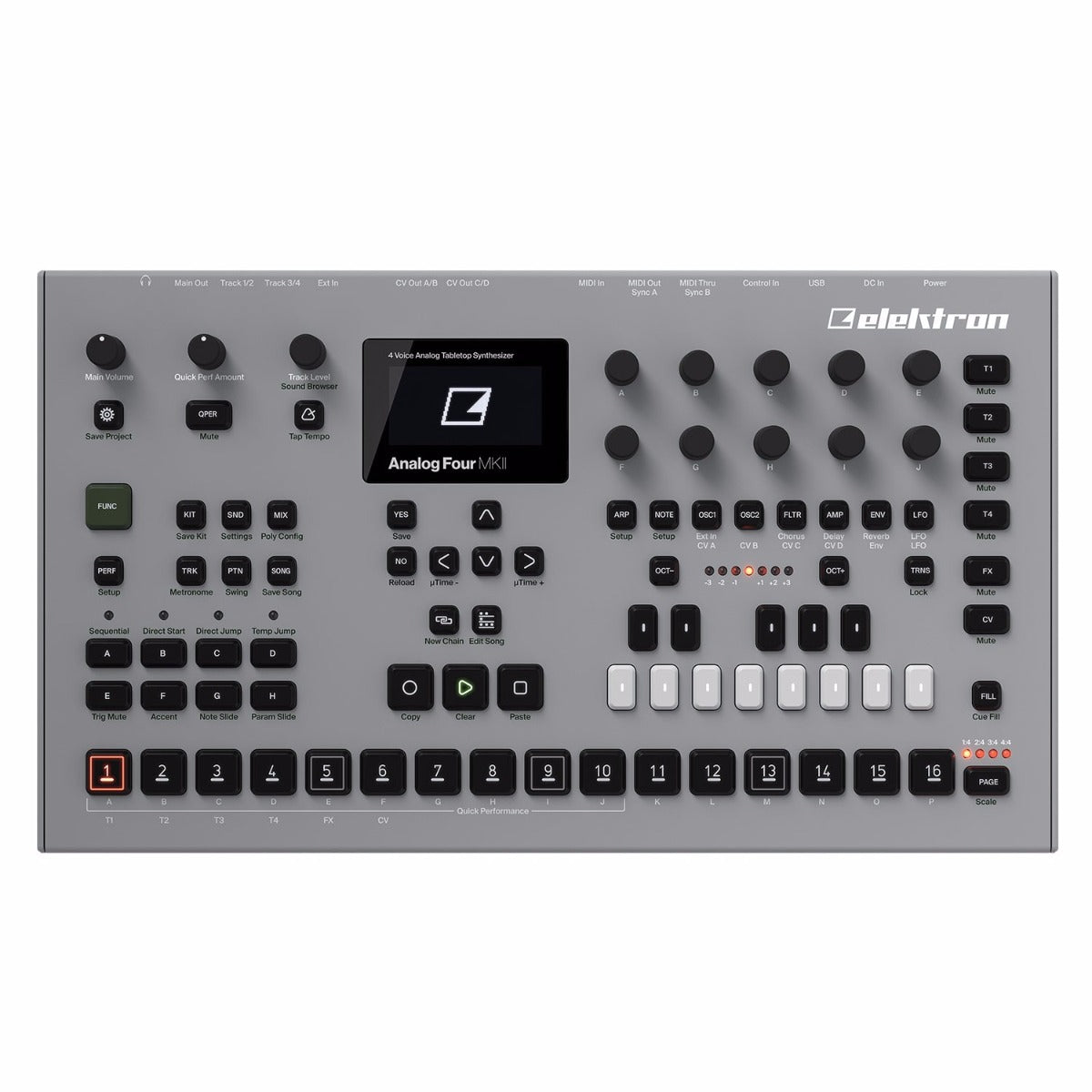 Elektron Analog Four MK2 (Grey, B-Stock)
