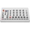 Elektron Model:Samples drum machine and sampler with various controls and pads for music production.
