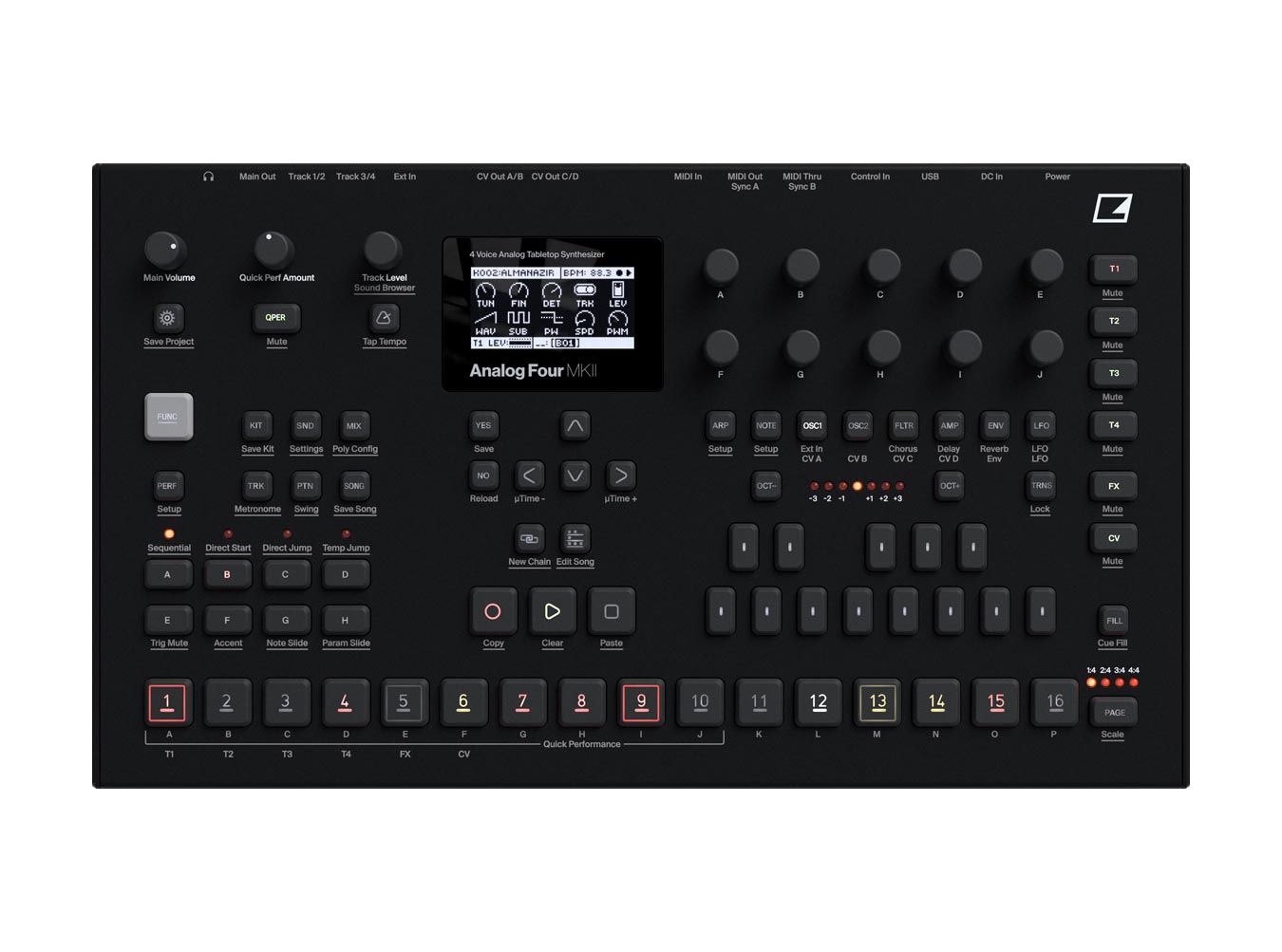 Elektron Analog Four MK2 (Black)