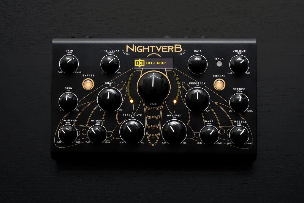 Erica Synths Nightverb Eurorack effects module.