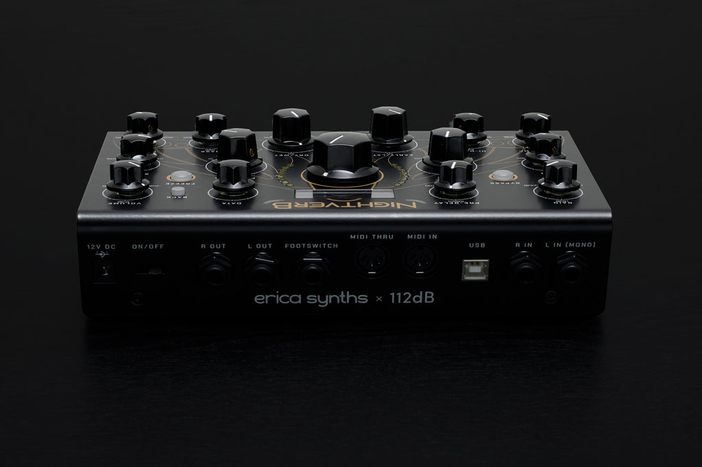 Erica Synths Nightverb Eurorack effects module.