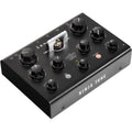 Erica Synths Zen Delay effects pedal with knobs and input/output jacks, used for creating spacious delay effects in audio setups.