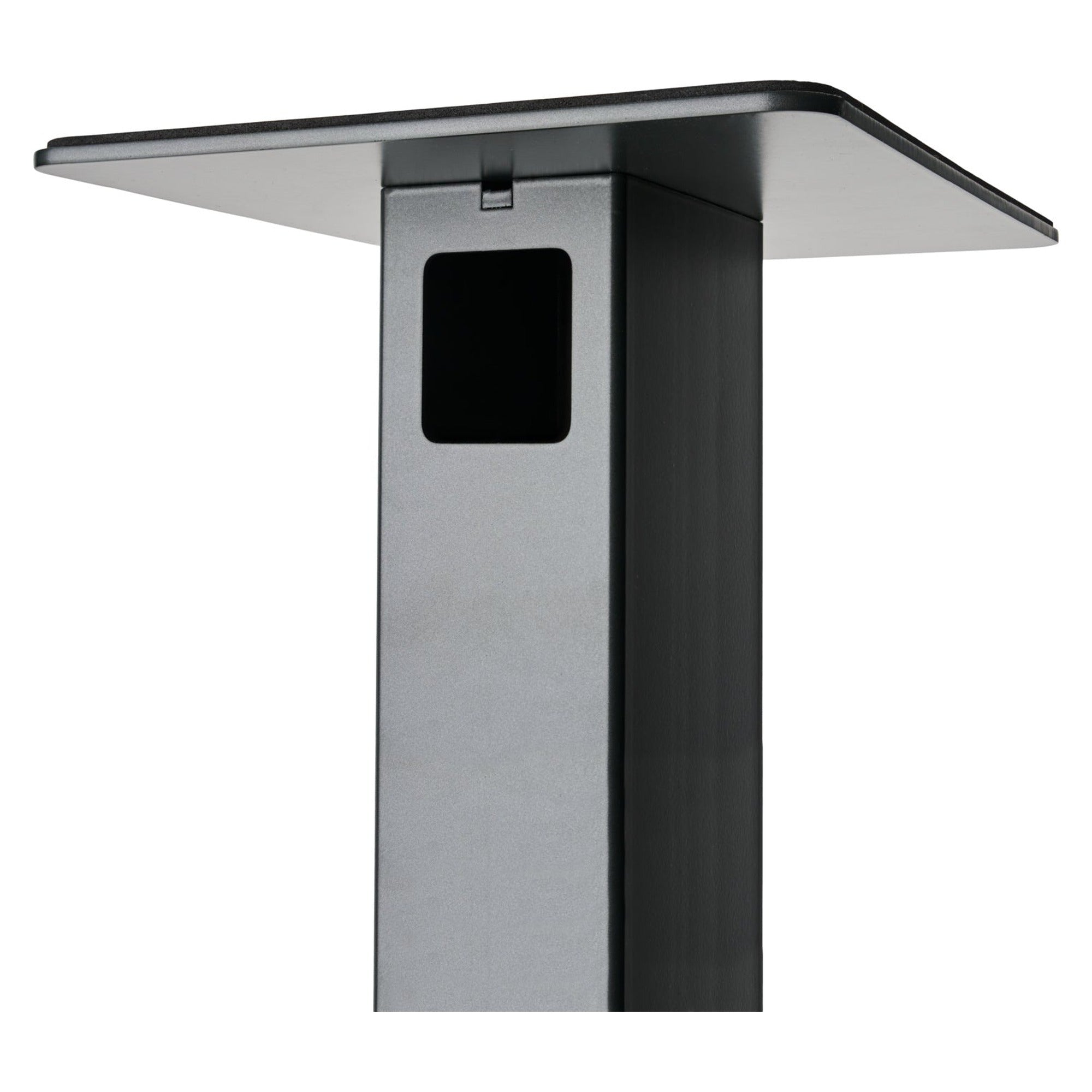Essentials Kontur 60 steel column with cable management slot