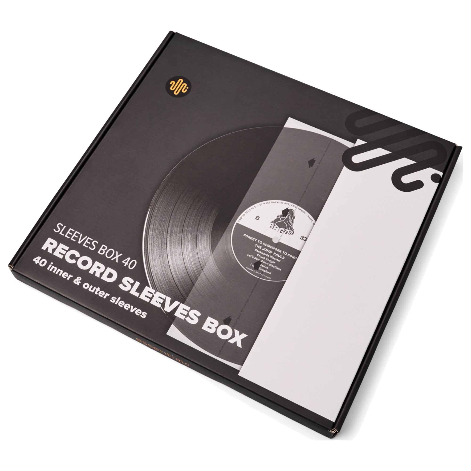 Essentials TT Sleeves Box 40 retail box packaging
