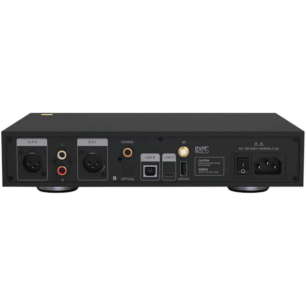 Eversolo DAC-Z8 desktop DAC and headphone amplifier, top view