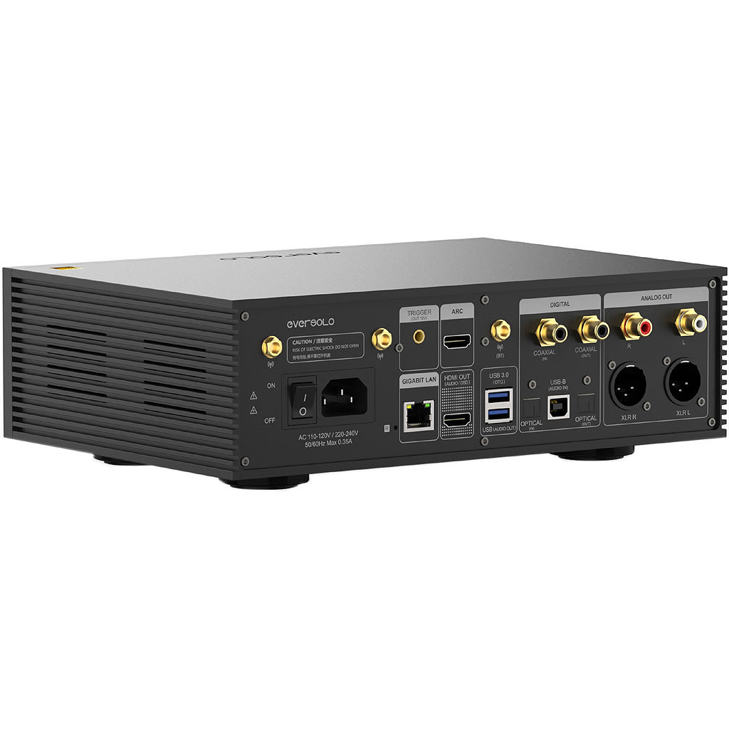 Eversolo DMP-A6 (Gen 2) music streamer, detail view.