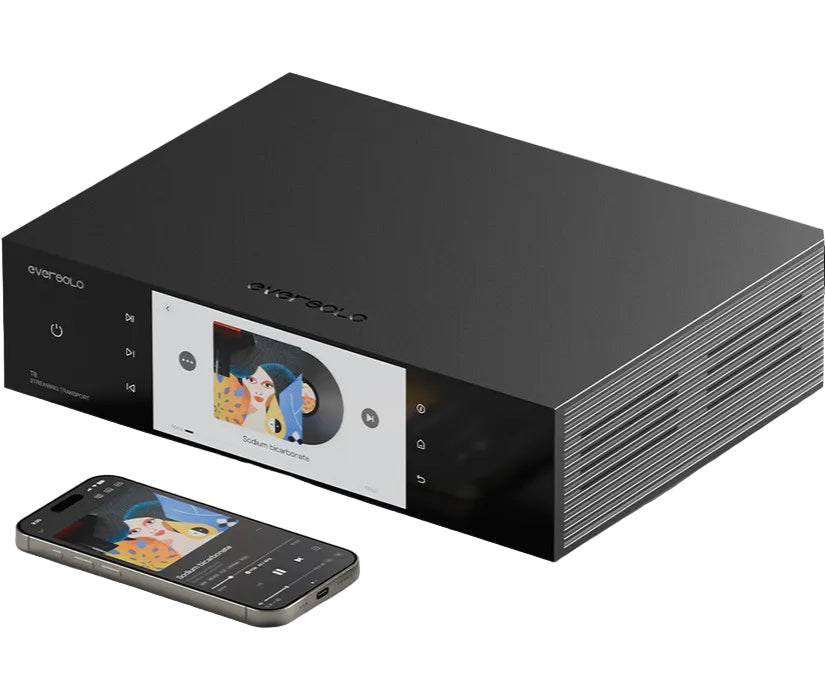 Eversolo T8 music streaming transport, top view