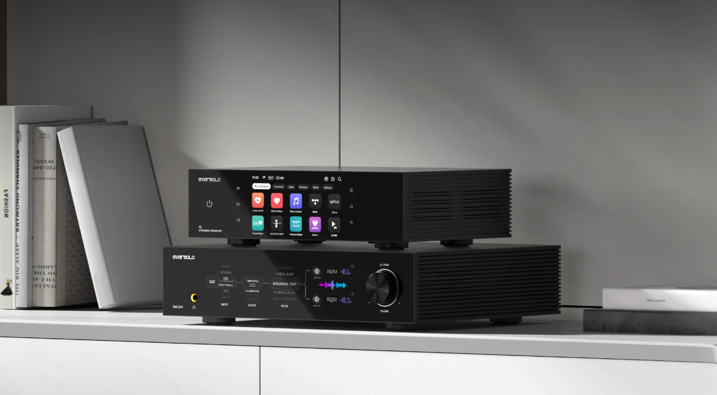 Eversolo T8 music streaming transport, product overview