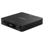 FiiO AIR AMP, Black, three-quarter front view