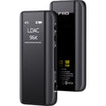 FiiO BTR15 headphone amplifier and DAC in black, front view