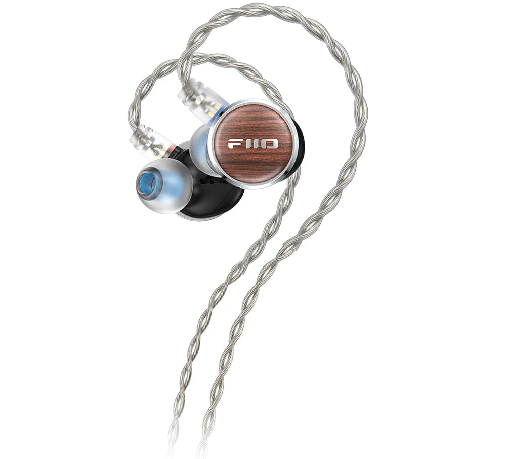 FiiO FP3 wired in-ear monitors, black.