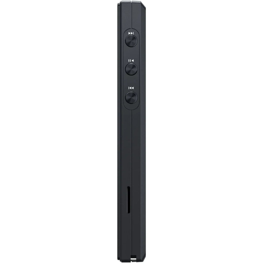 FiiO JM21 portable music player, black side with controls