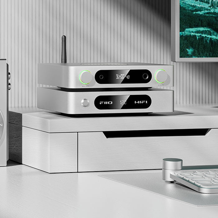 FiiO K13 R2R headphone amplifier and DAC in black