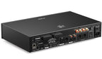 FiiO S15 music streamer and DAC with sleek black design and multiple audio ports for high-quality digital audio streaming.