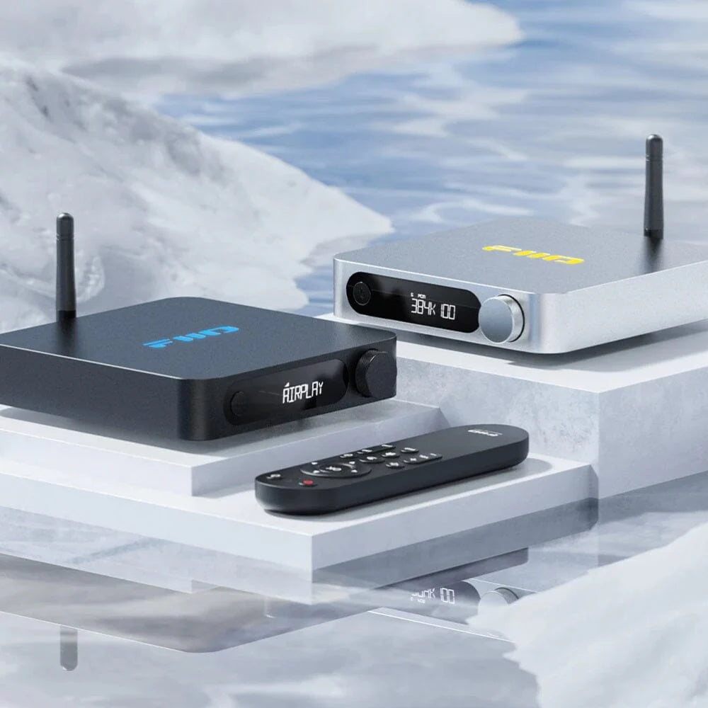 FiiO SR11 Wi-Fi AirPlay music streamer for high-quality audio streaming and wireless music receiver.