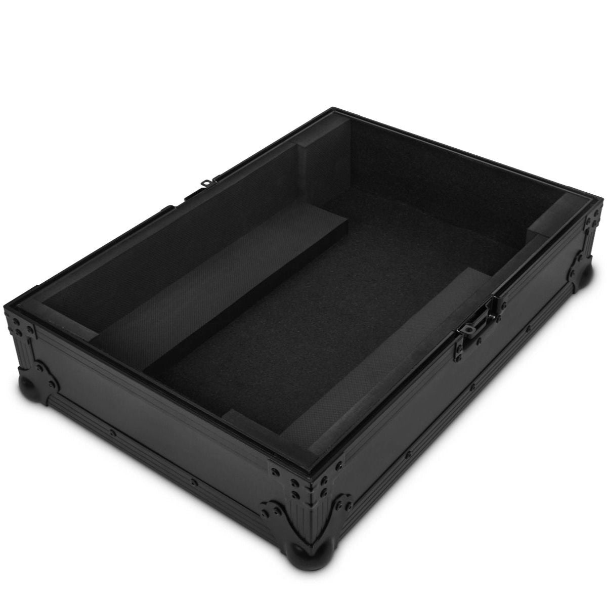 AlphaTheta FLT-3000X DJ flight case designed for CDJ-3000X, sturdy and protective for professional DJ gear transportation.
