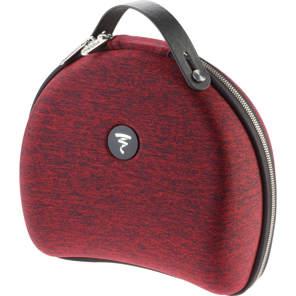Focal Clear MG Professional open-back headphones, rear view.