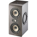 Focal Shape Twin mid-field and main monitors speaker with sleek black design and front-facing controls for high-quality audio.