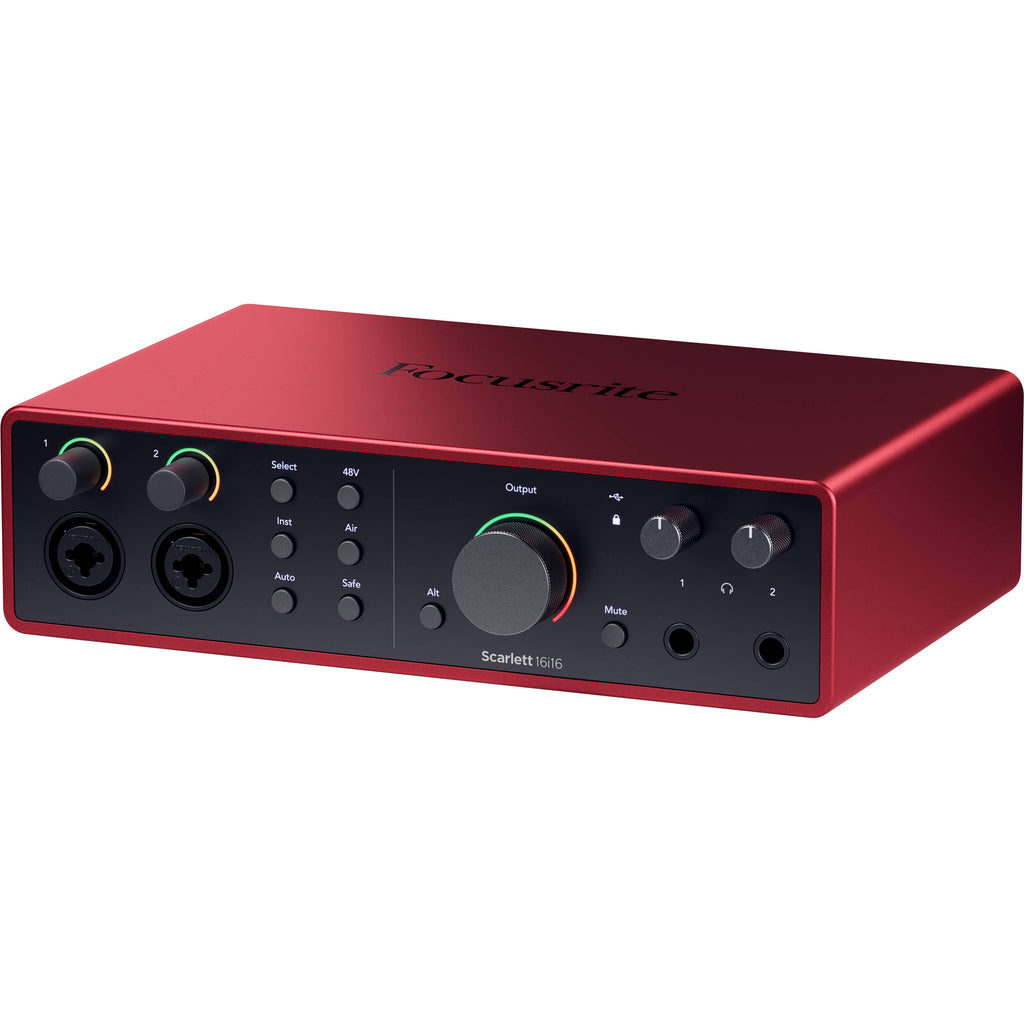 Focusrite Scarlett 16i16 4th Gen audio interface, in black